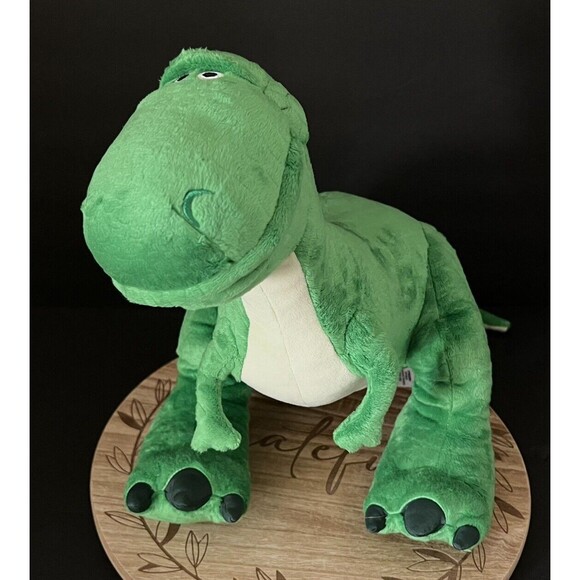 Disney Pixar Toy Story 4 Large 24” Rex Green Textured Dinosaur Plush - Picture 2 of 14